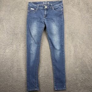 SAZA Jeans‎ Company Womens Size 9 Dark Wash Denim Skinny Jeans Casual